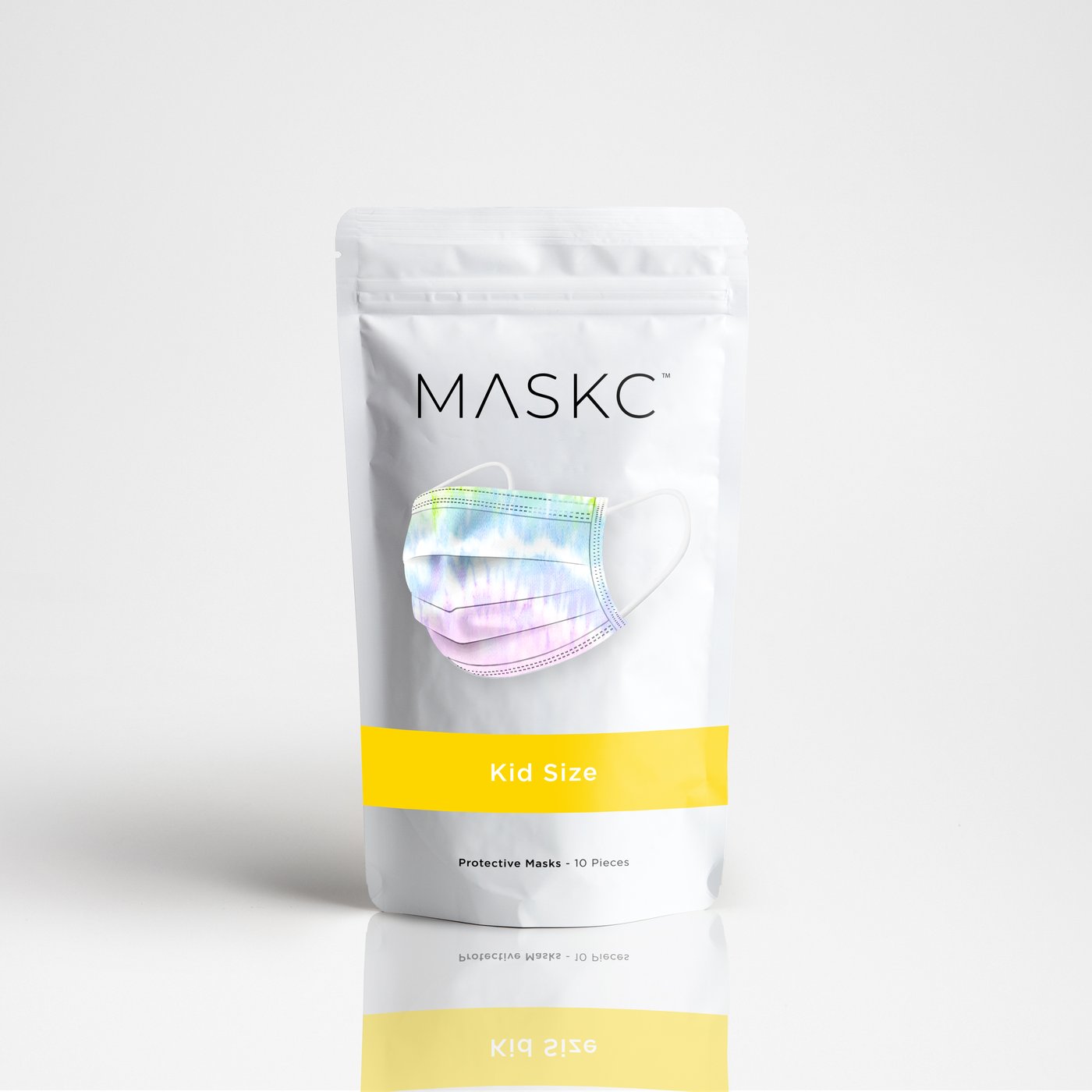Kids - Tie Dye Face Masks - 10 Pack