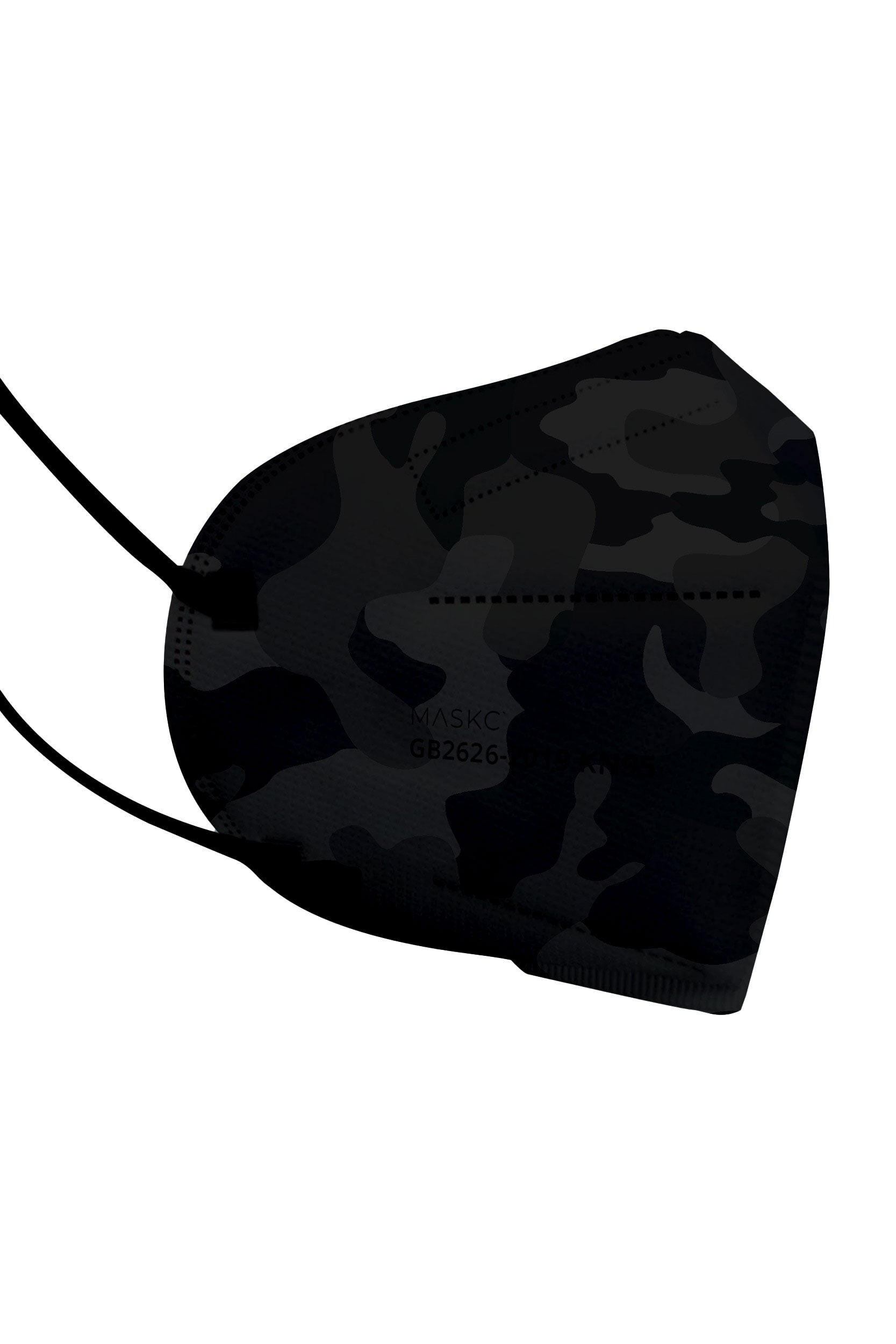 <transcy>Masques noirs KN95 - Paquet de 10</transcy>